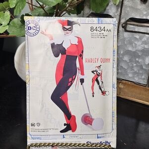 Simplicity Sewing Pattern Harley Quinn